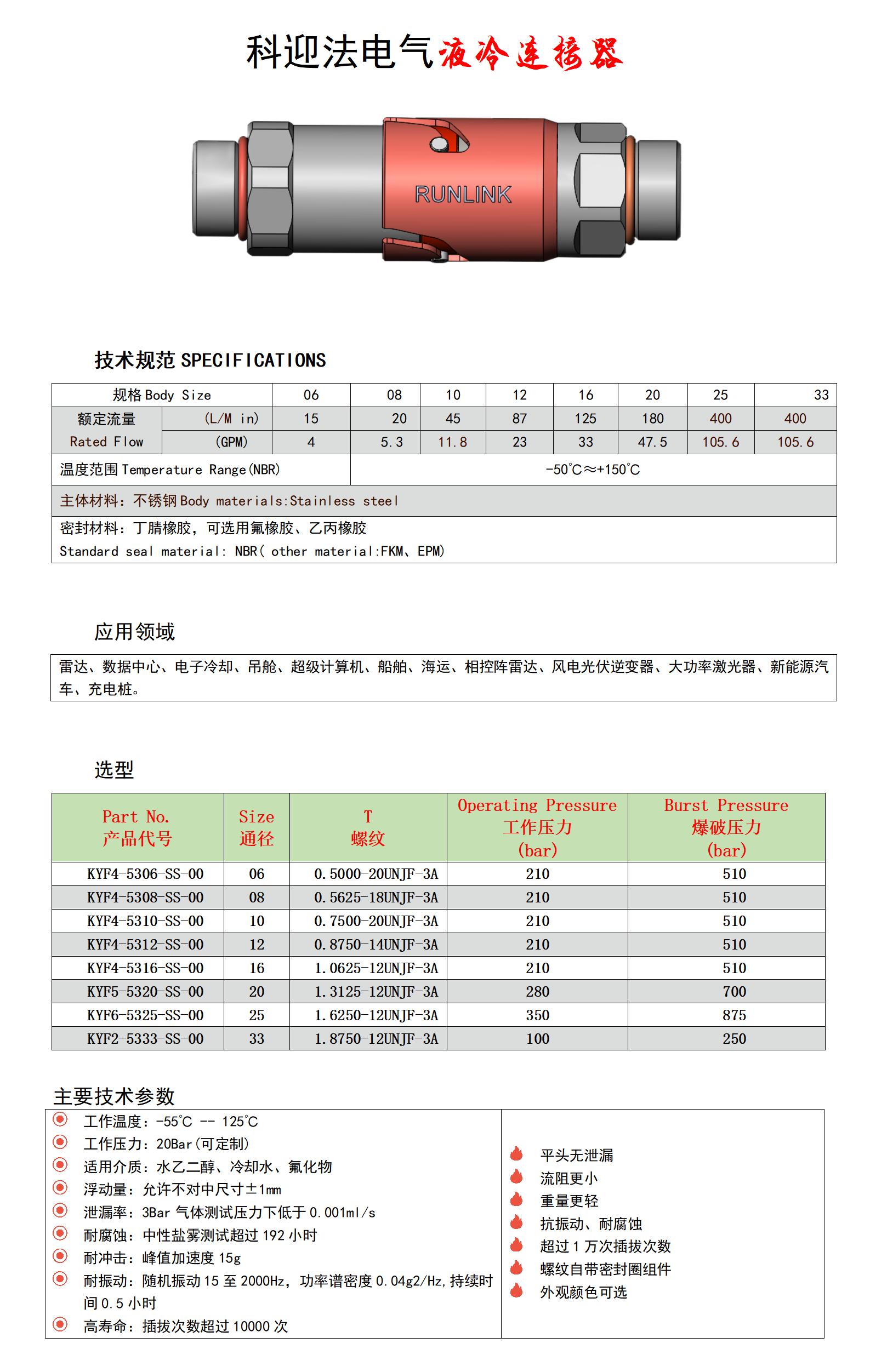 單管液冷連接器(圖2)